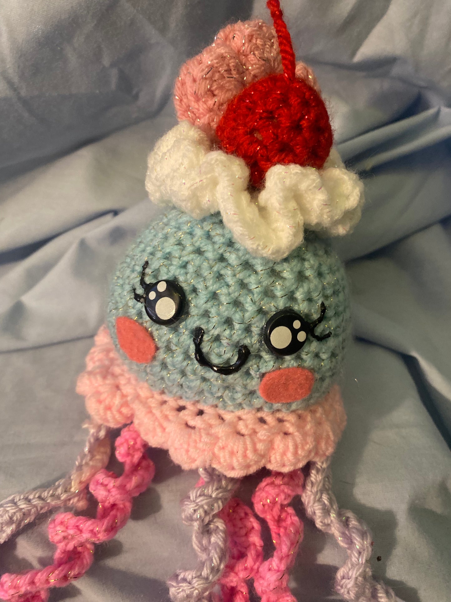 Crochet Jellyfish Plushie