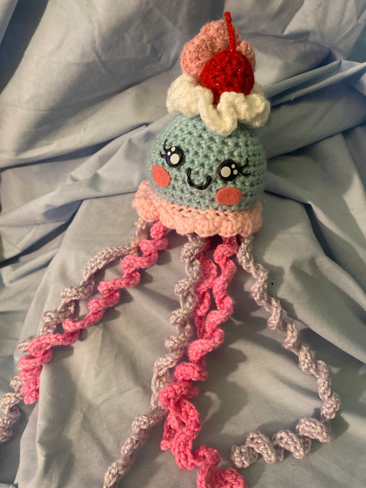 Crochet Jellyfish Plushie